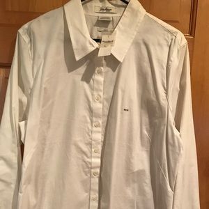 NWT Women’s Van Heusen Long Sleeve Button Blouse